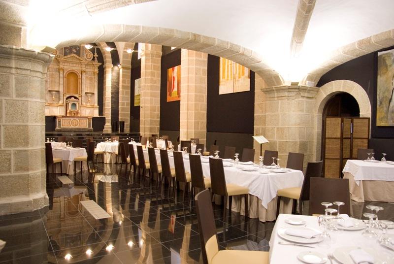 Hotel Hospederia Conventual Sierra De Gata San Martín de Trevejo Restaurant foto